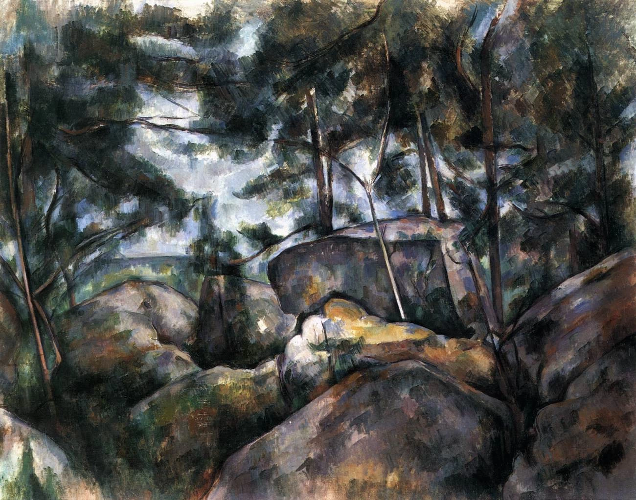 Rocce nella foresta, 1893 - Metropolitan Museum of Art, New York